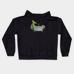 Dragon in The Bath Kids Hoodie